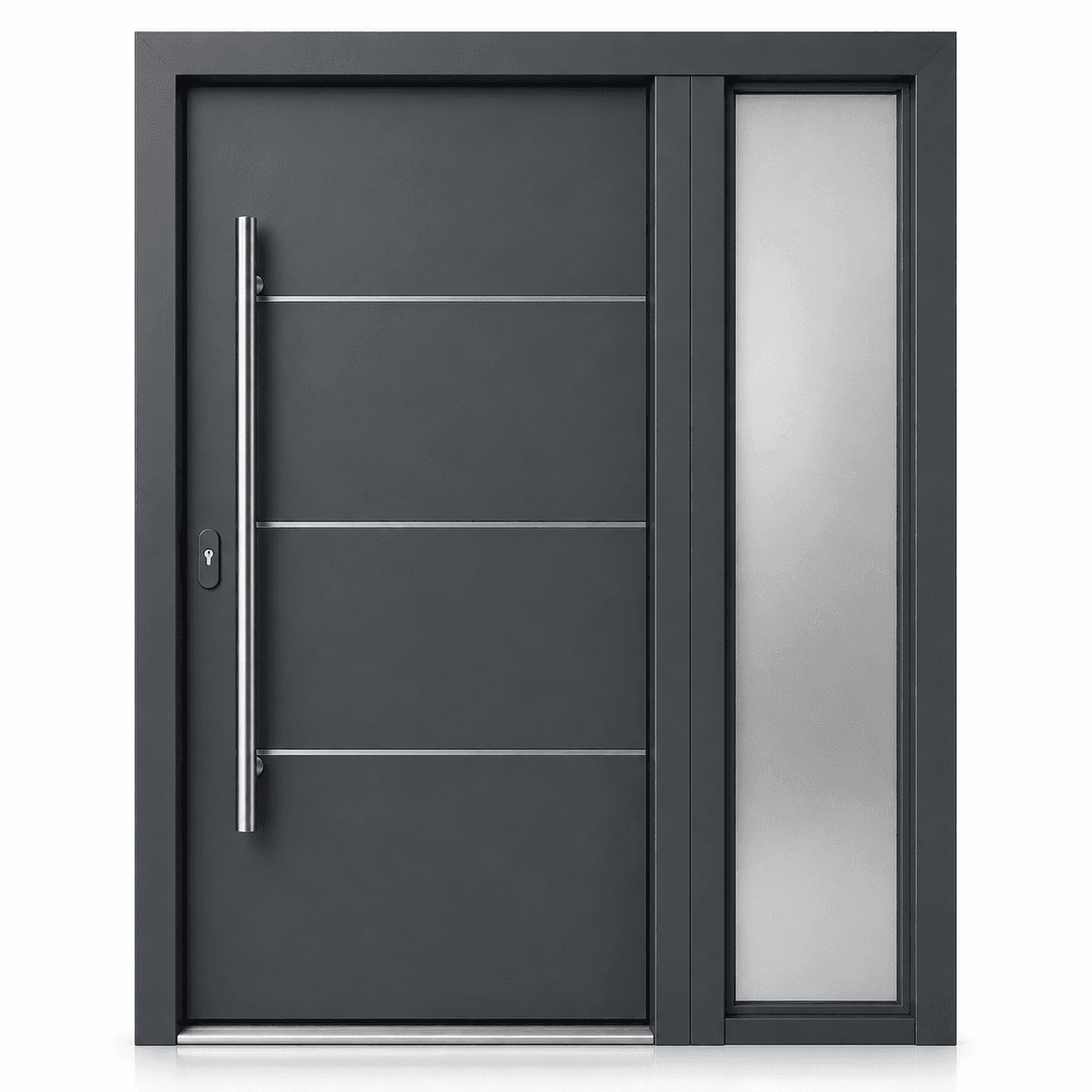 ALU 65: Antracit, Puni panel